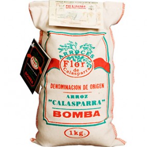 FLOR DE CALASPARRA arroz bomba D.O. Calasparra saco 1 kg